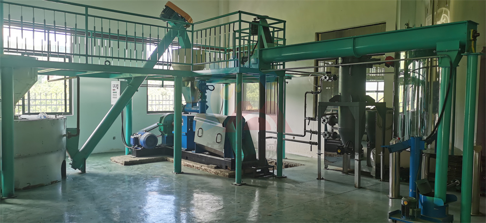 宏德客户案例：安徽桐城5TPD茶籽油压榨精炼生产线安装完成