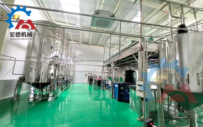 茶籽油生产车间