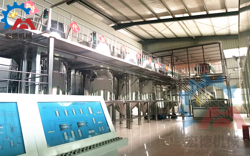 浓香花生油生产线