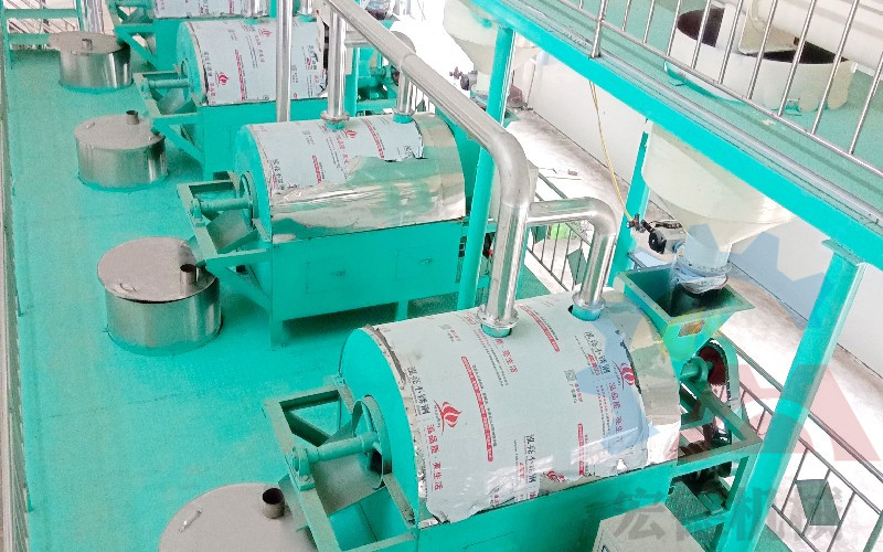 榨油机炒锅生产线