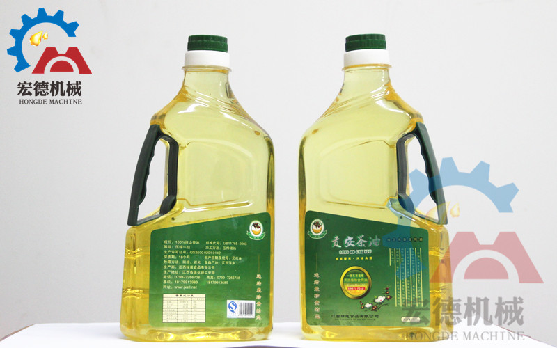 压榨成品茶籽油