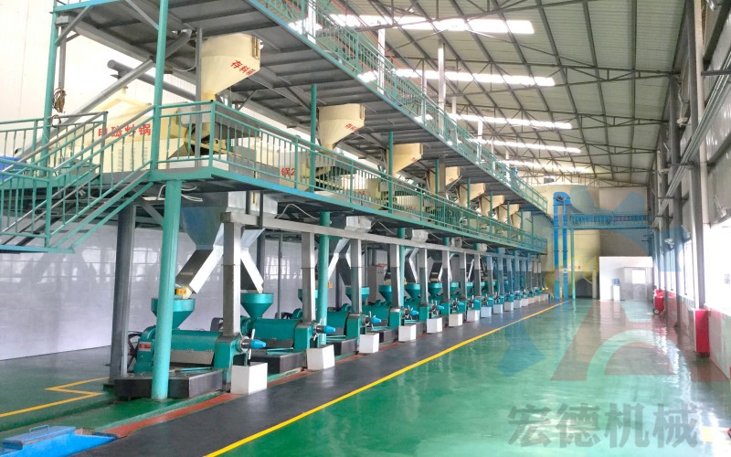 食用油压榨生产线