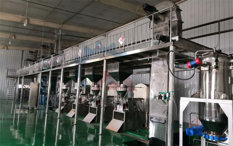 茶籽油压榨生产线