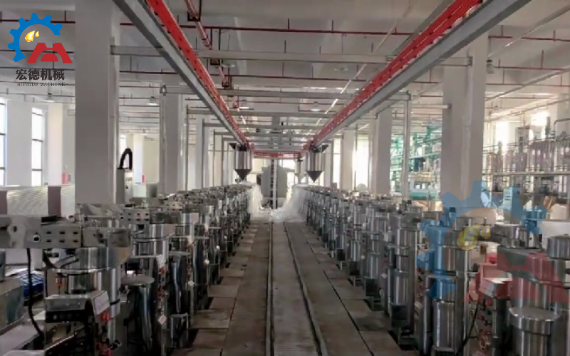 芝麻油压榨生产线