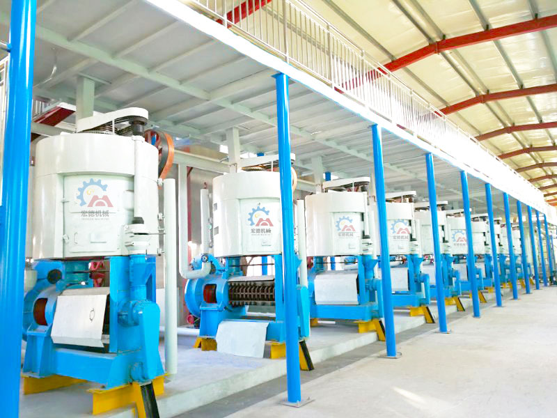 食用油压榨生产线