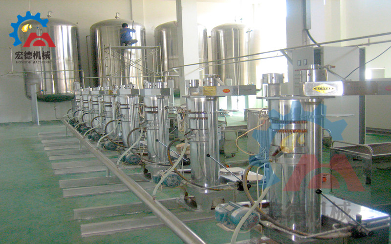 核桃油压榨生产线