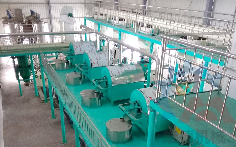 宏德全自动滚筒炒锅