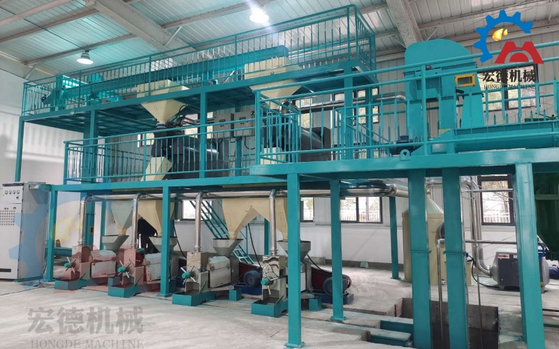 宏德茶籽榨油生产线