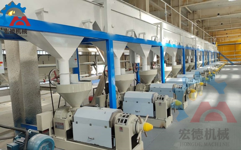 宏德冷榨生产线