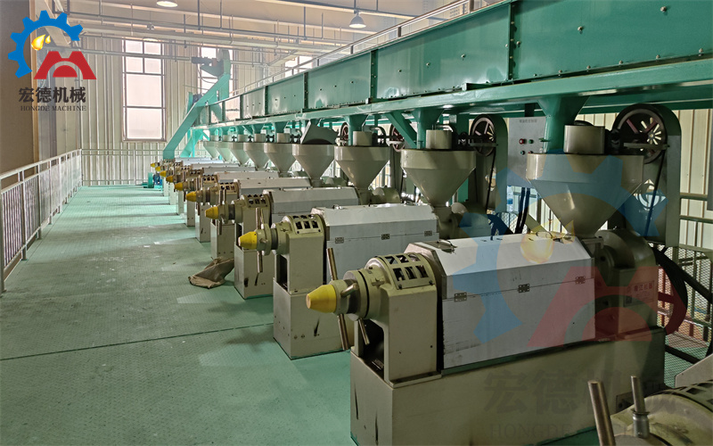 菜籽榨油生产线