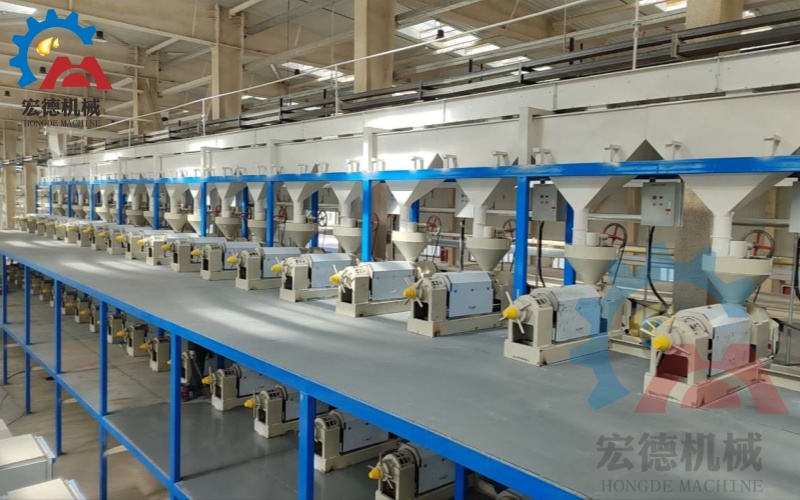 亚麻籽榨油生产线,亚麻籽油加工设备