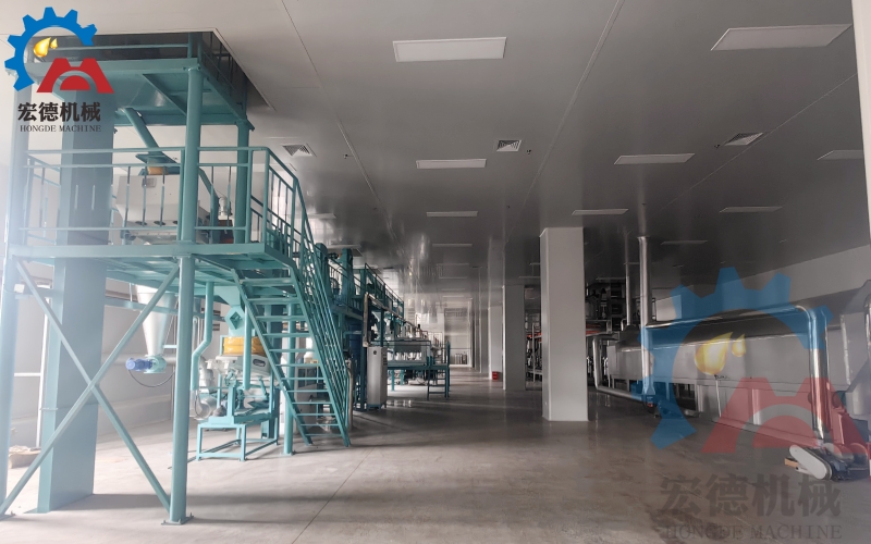 茶籽榨油生产线客户现场